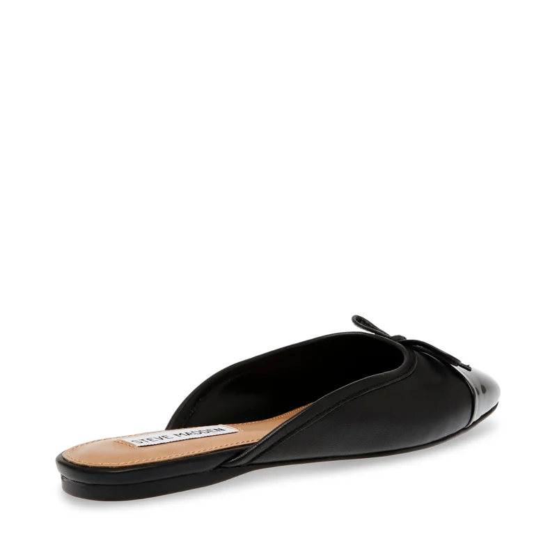 STEVE MADDEN  Steve madden nella black leather ballet flats for Women | Best Price UAE